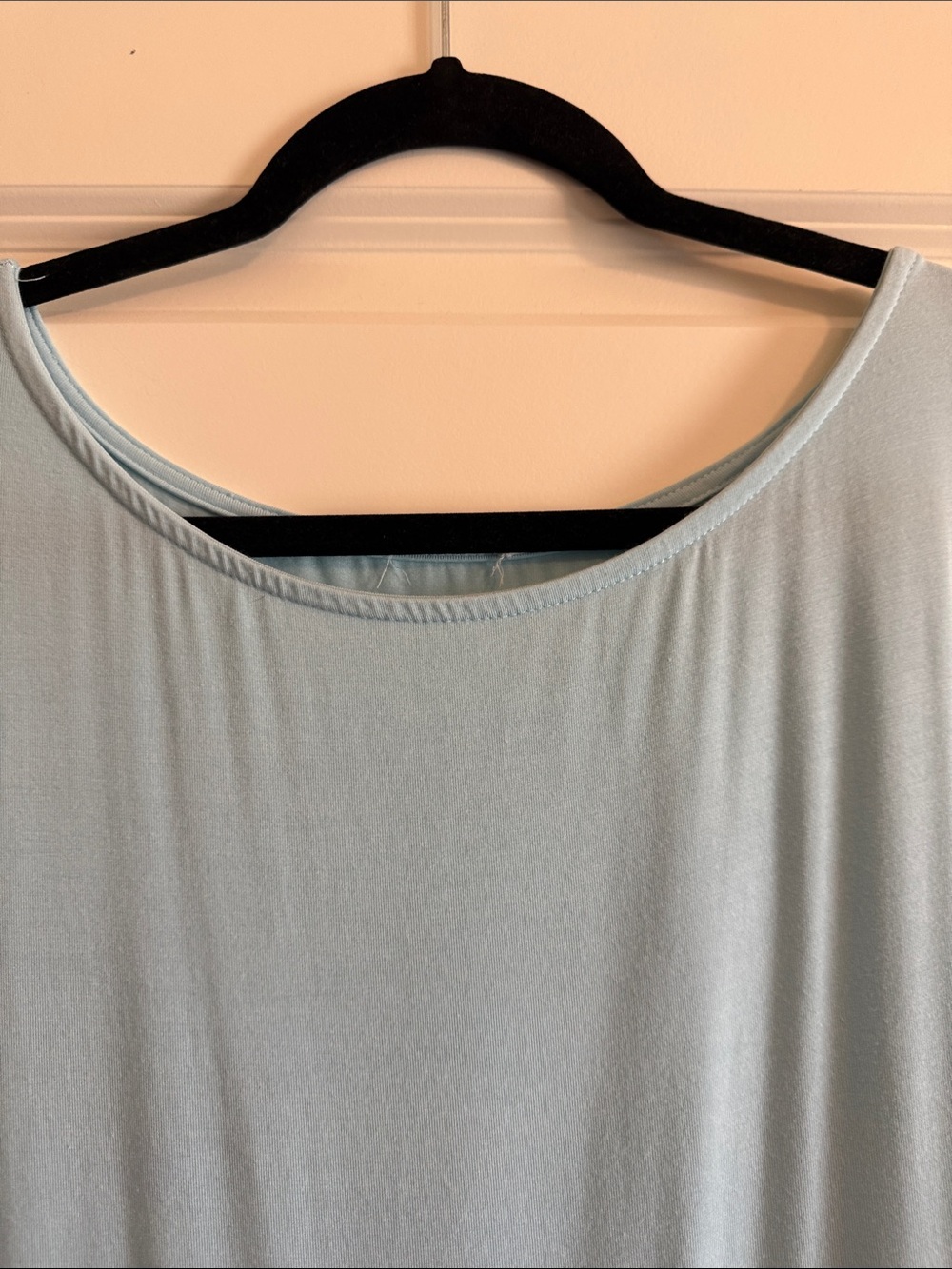 Beeson River Soft Aqua Babydoll Top - Picture 7 of 8
